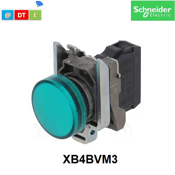 Đèn Báo Pha LED Schneider XB4 - 220VAC - Phi 22mm, Giá cho 1 cái