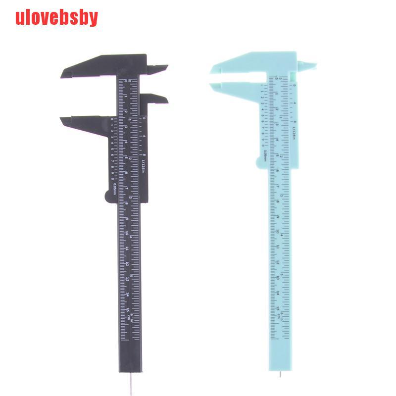 1 Thước Đo Dạng Trượt 6 Inch 150mm Bằng Nhựa Chất Lượng Cao