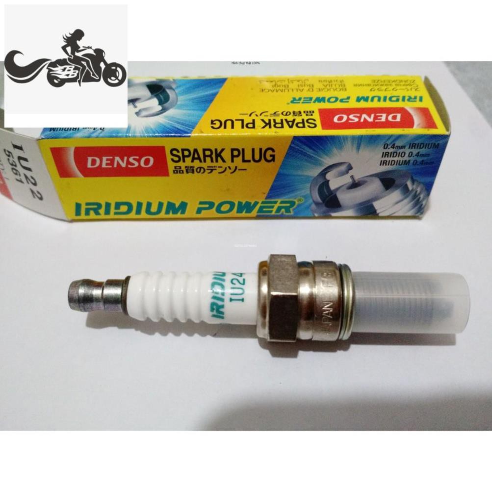 Bugi Denso Iridium Power Iu22 Cho Air Blade, Pcx, Lead, Future, Wave, Nouvo Lx, Luvias