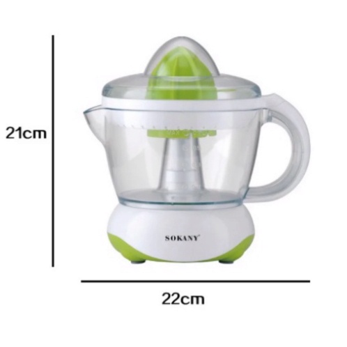 Máy Vắt Cam Đa Năng Sokany Dung Tích 700Ml Cắm Điện, Xoay 2 Chiều Thông Minh, Tháo Lắp Vệ Sinh Dễ Dàng - Free Ship