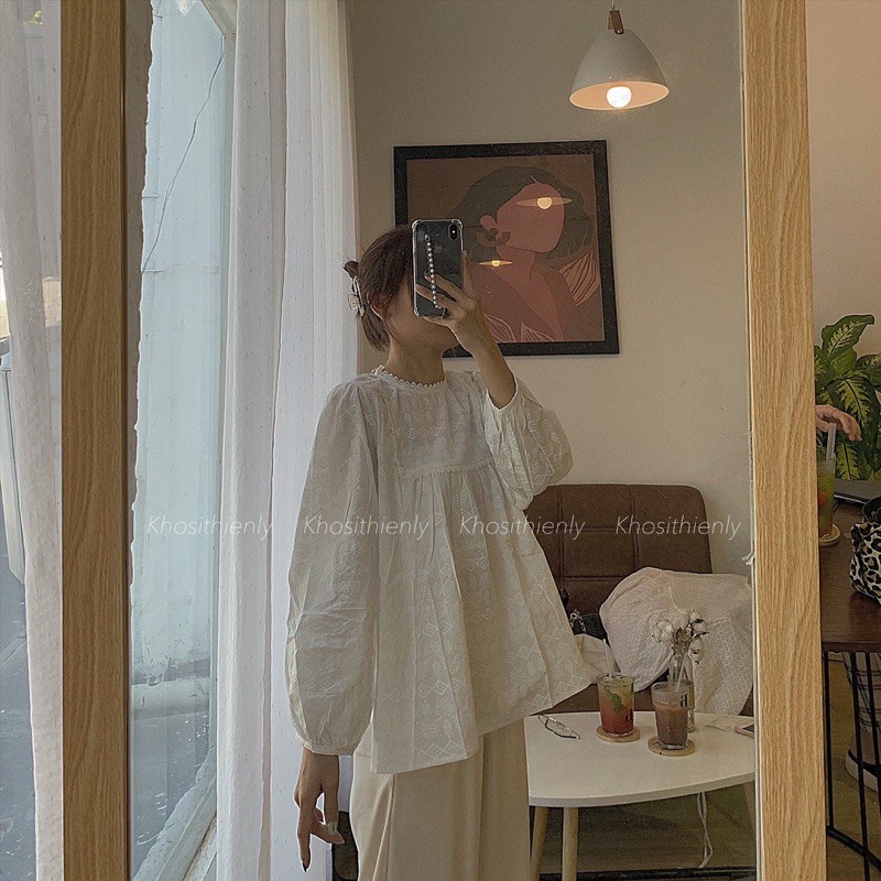 ÁO BABYDOLL PHỐI REN