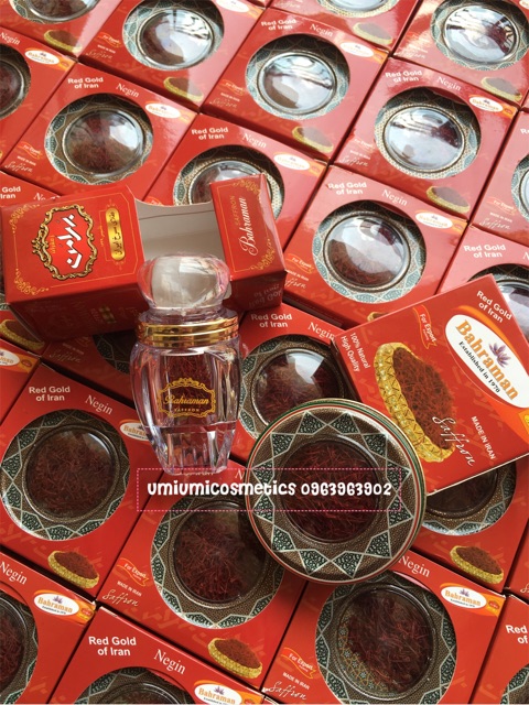 [SAFFRON ORGANIC NEGIN 1GR] THẦN DƯỢC NHUỴ HOA NGHỆ TÂY - THẢO DƯỢC "100% NGUYÊN CHẤT"‎ HÀNG CÔNG TY BAHRAMAN IRAN | BigBuy360 - bigbuy360.vn