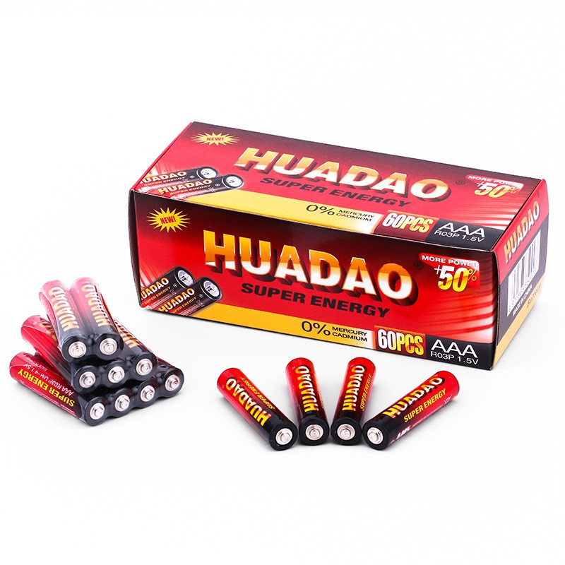 Pin Tiểu AAA HUADAO Nội Địa Trung Quốc- Dùng Cho Đồ Chơi, Các Thiết Bị Điện Tử