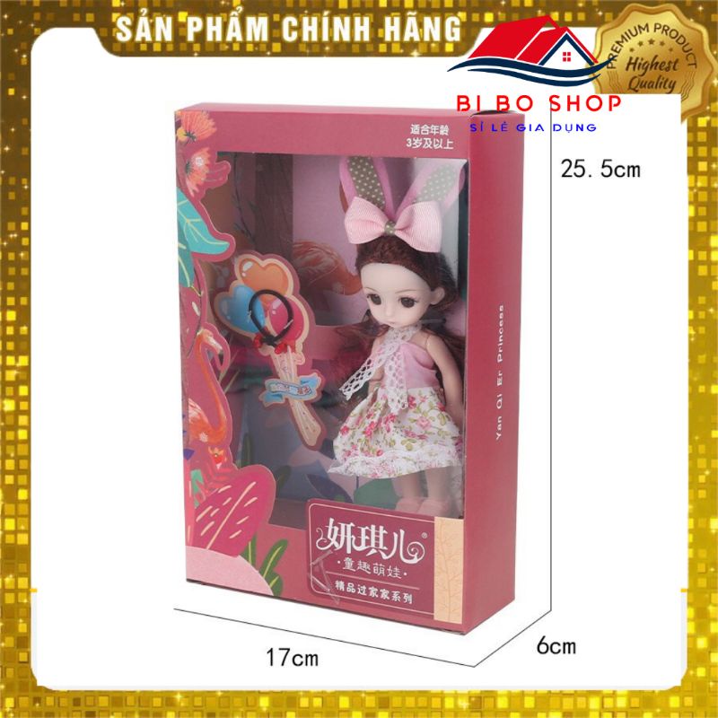 XẢ KHO- Búp Bê Khớp Nhiều Mẫu - Đồ Chơi Búp Bê- Quà tặng bé gái Bi Bo Shop