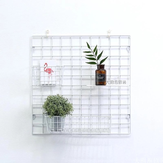 KHUNG LƯỚI SẮT TRANG TRÍ SIZE 35x35cm và 35x45cm