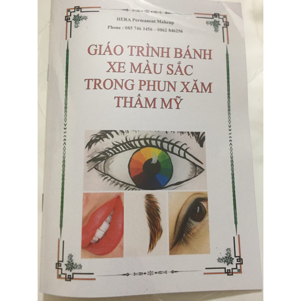 Giáo Trình Bánh Xe Màu Sắc Trong Phun Xăm Thẩm Mỹ | Shopee Việt Nam