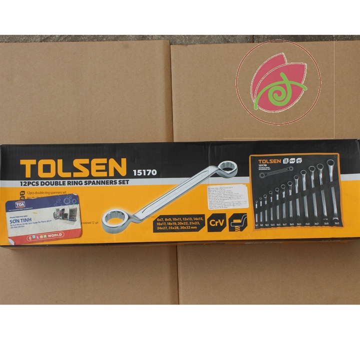 [BẢN LẺ 6 - 32MM] Cờ Lê CHÌA KHÓA VÒNG TOLSEN 15170