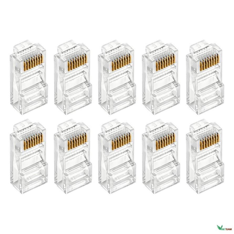 Hạt Mạng RJ45 - Đầu Bấm dây mạng cat5 - Hạt mạng tốt hãng Tenda - Hạt mạng Tenda -dc4674