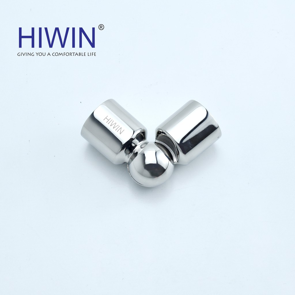 Chuyển góc đa hướng vách tắm kính inox 304 Hiwin SB-616