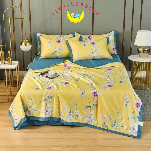 Chăn lụa thái mùa hè – Chăn hè lụa nhập khẩu cao cấp, mát mẻ 2x2,3m– Timibedding