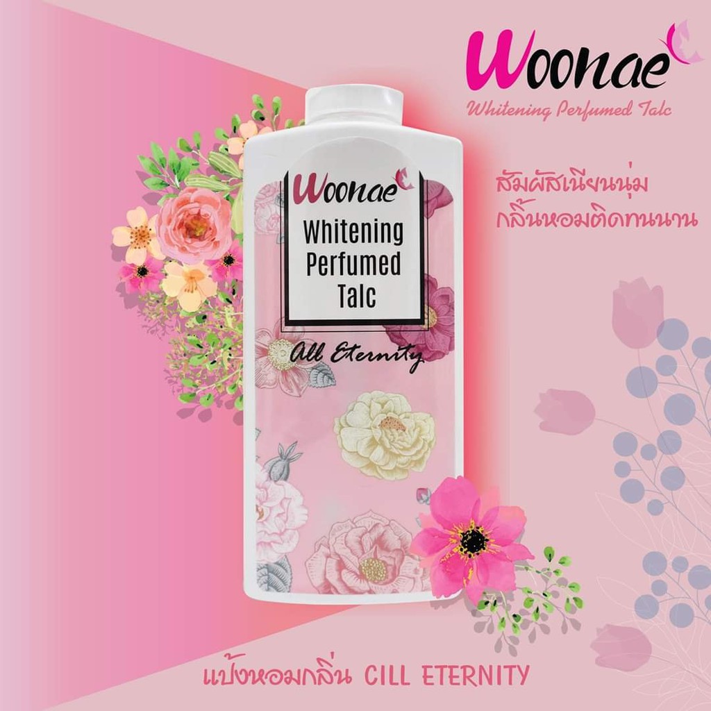 01 Chai Phấn Thơm Hương Nước Hoa Woonae Whitening Perfume Talc 200gram Thái Lan | BigBuy360 - bigbuy360.vn