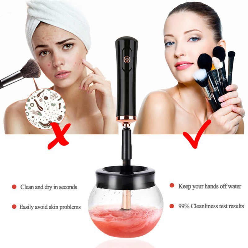 Make Up Brushes Washing Tool Electric Makeup Brush Cleaner Dryer Machine Complet