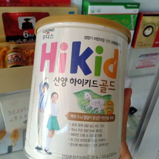 Sữa Bột Hikid tăng chiều cao vị Vani,hikid dê hộp 650g, sữa người già
