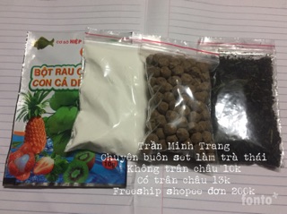 Set làm trà thái xanh chuẩn Thái Lan