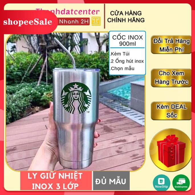 💥CỐC GIỮ NHIỆT INOX THÁI LAN CAO CẤP + Tặng kèm Túi Đựng Cao Cấp💥SIÊU HOT💥