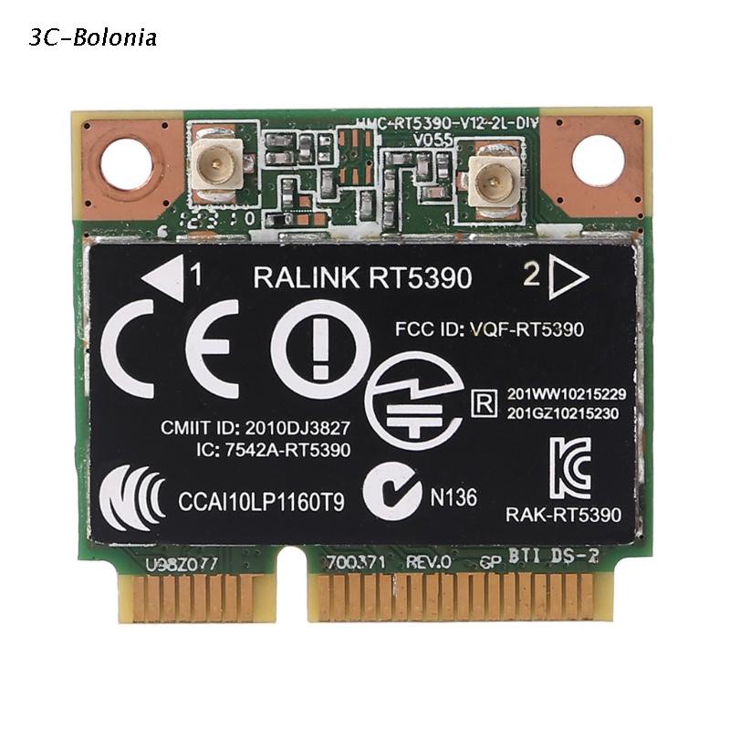 Card Mạng Lan Không Dây Rt5390 Cổng Mini Pci-e Sps 670691-001 Cho Ralink Hp436 Cq45 G4 4340s 4445s Sps 691415-001