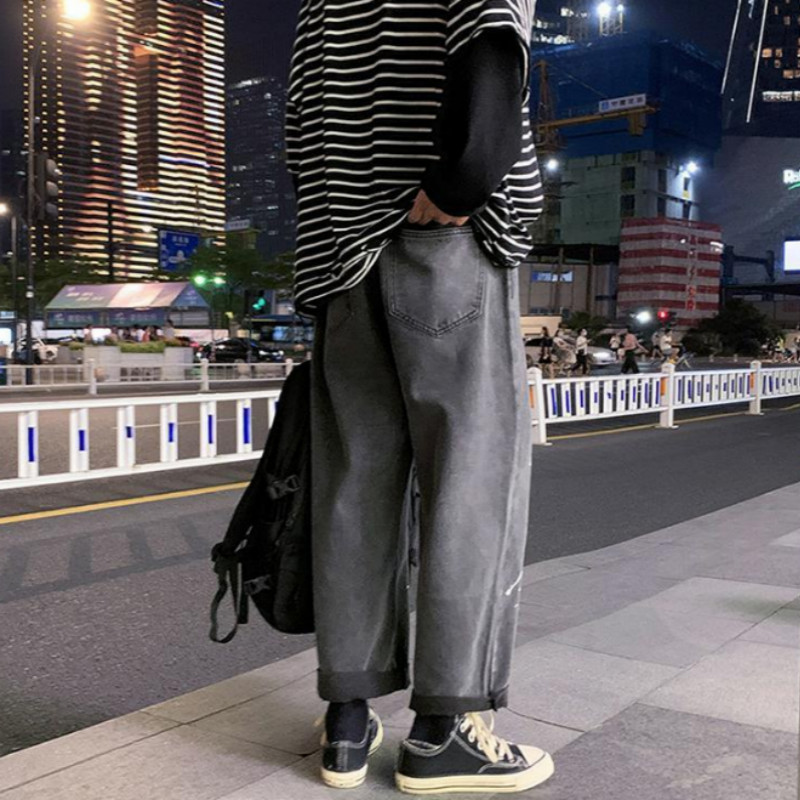 Quần jean dài ống đứng thời trang Hàn Quốc dành cho nam | WebRaoVat - webraovat.net.vn