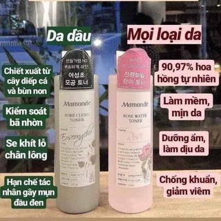 Nước hoa hồng manonde 250ml