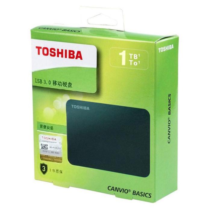 [FreeShip Toàn Quốc] Ổ CỨNG DI ĐỘNG TOSHIBA CANVIO BASICS 1TB USB 3.0