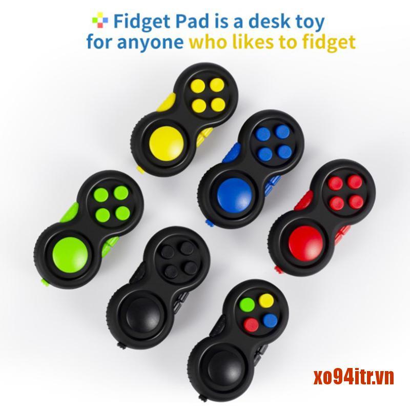 XOITR  1pc Game Fidget Pad Stress Reliever Squeeze Fun Magic Desk Toy Handle Toys