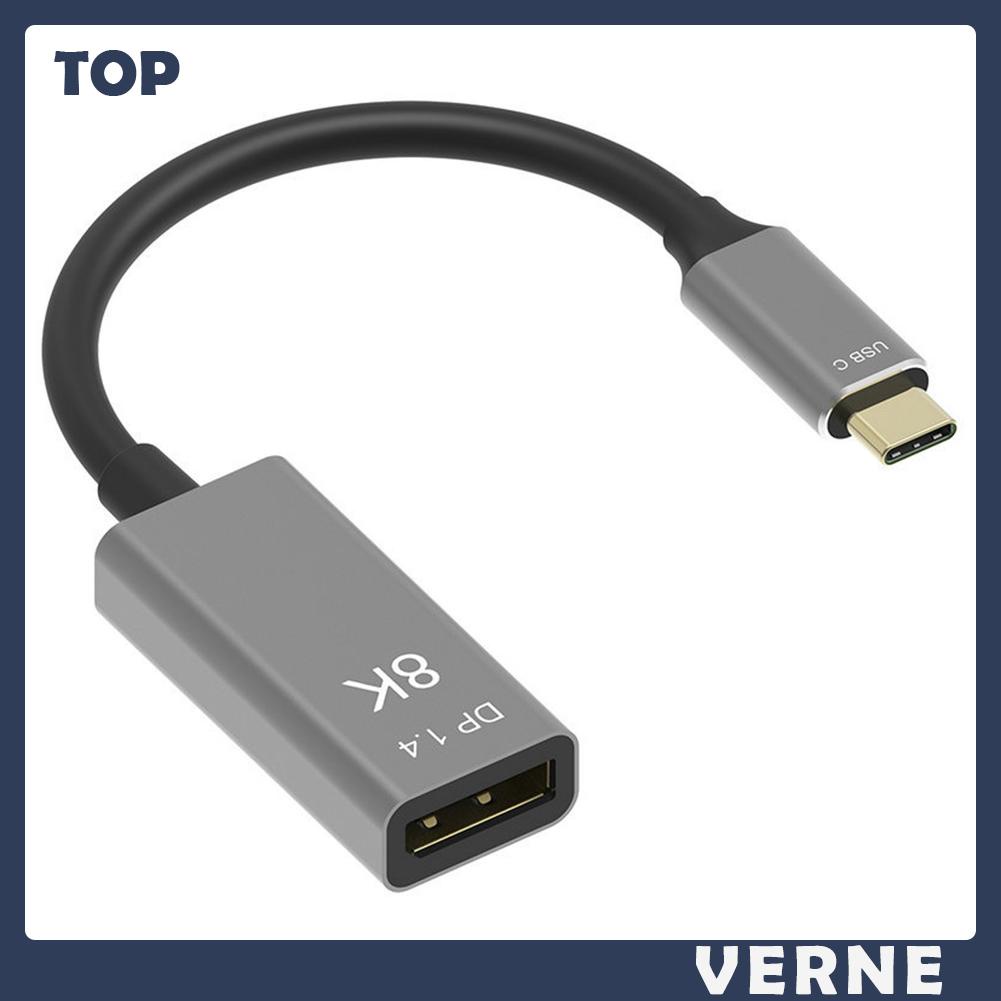 Cáp Chuyển Đổi Từ Cổng Usb Type C Sang Displayport 1.4 8k Hd Video Dp