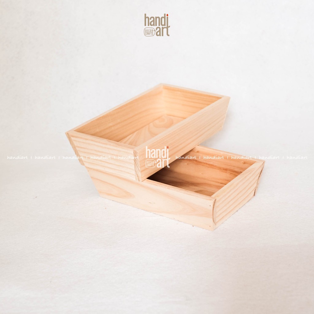Hộp gỗ đựng đồ ăn - Hộp gỗ đựng sản phẩm - wooden food tray