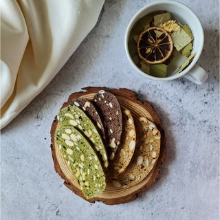 Biscotti Nguyên Cám Ăn Kiêng Không Đường 100g