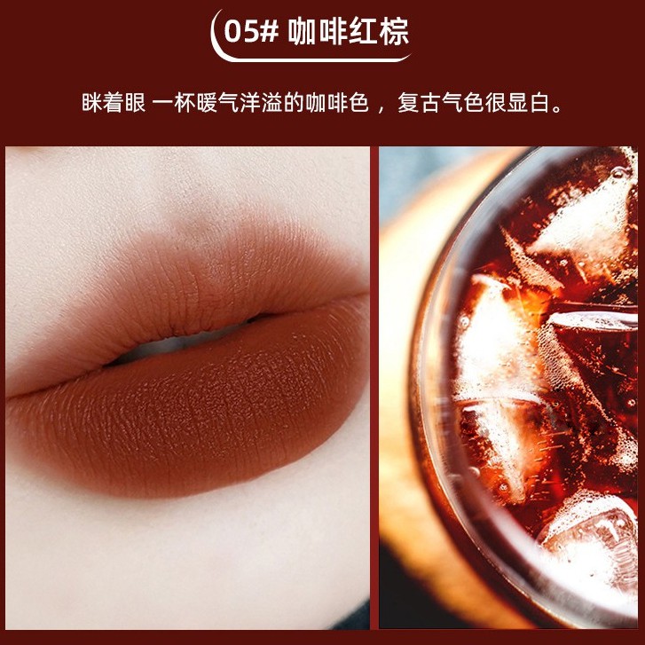 Son Môi Dạng XIYUAN Lỏng Lâu Trôi Chống Thấm Nước Màu Sắc Tự Nhiên Chất Lượng Cao | BigBuy360 - bigbuy360.vn