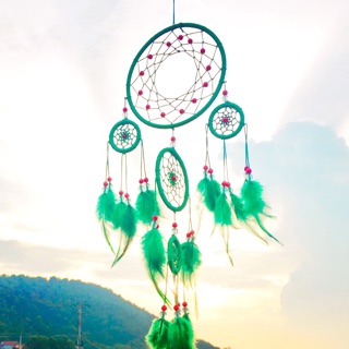 [ Đâu Rẻ Bằng ] Dreamcatcher Xanh Lá - Đâu rẻ hơn shop hoàn lại tiền