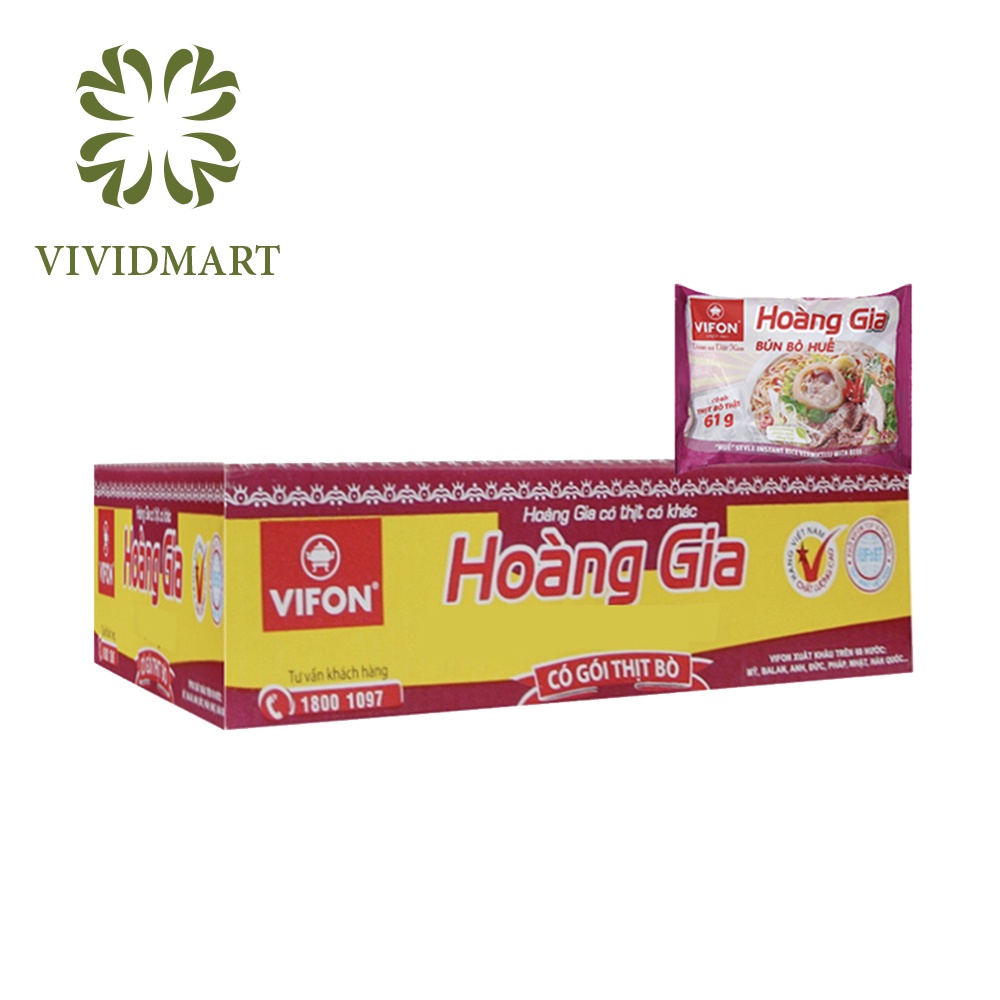 [Toàn quốc][Thùng] VIFON HOÀNG GIA: MÌ (THỊT BẰM, THỊT BÒ), PHỞ (BÒ,GÀ), HỦ TIẾU NAM VANG, BÁNH ĐA CUA THỊT THẬT – VIFON | BigBuy360 - bigbuy360.vn