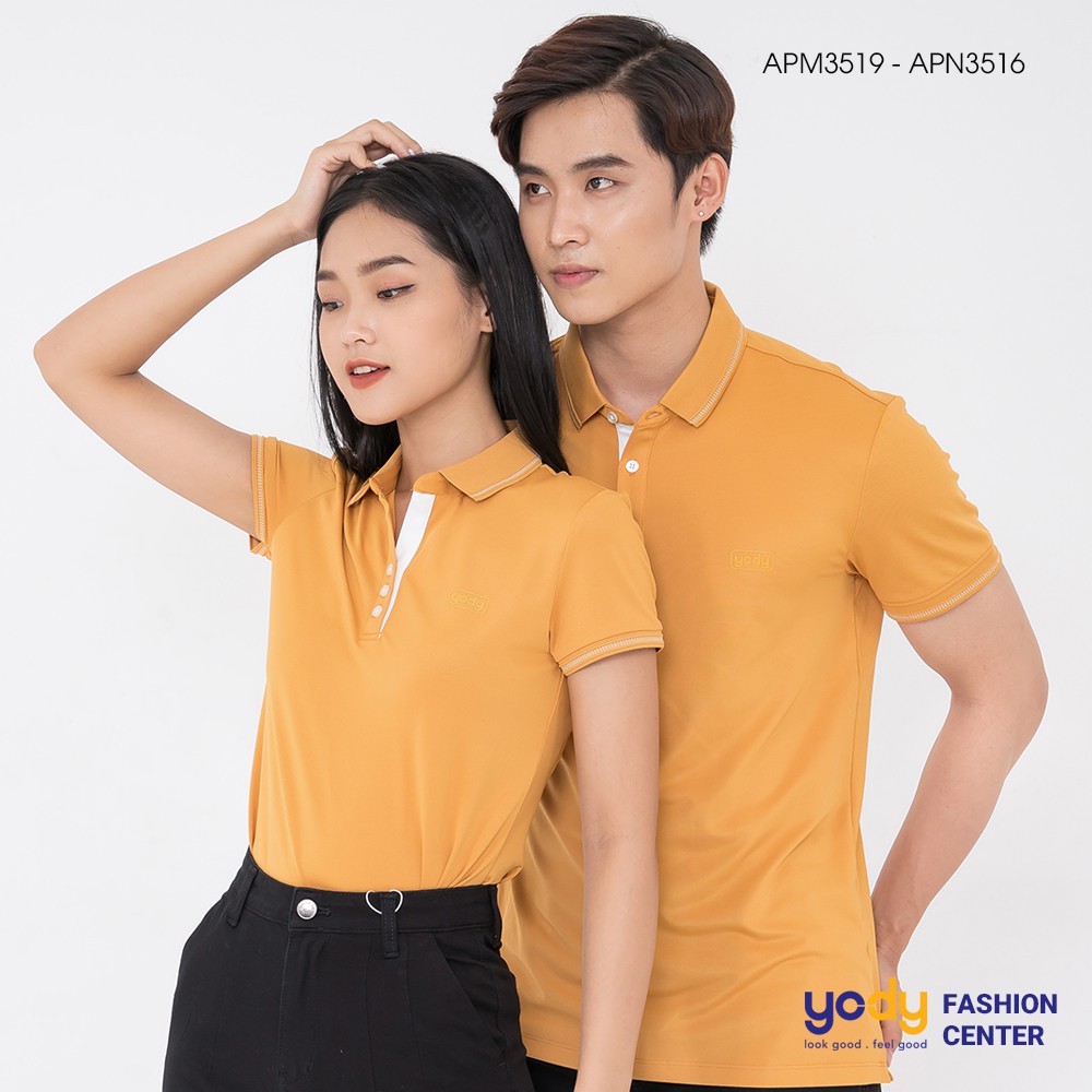 Áo thun polo nam YODY cổ bẻ chất cotton cao cấp siêu mát Coolmax Lacoste APM3519