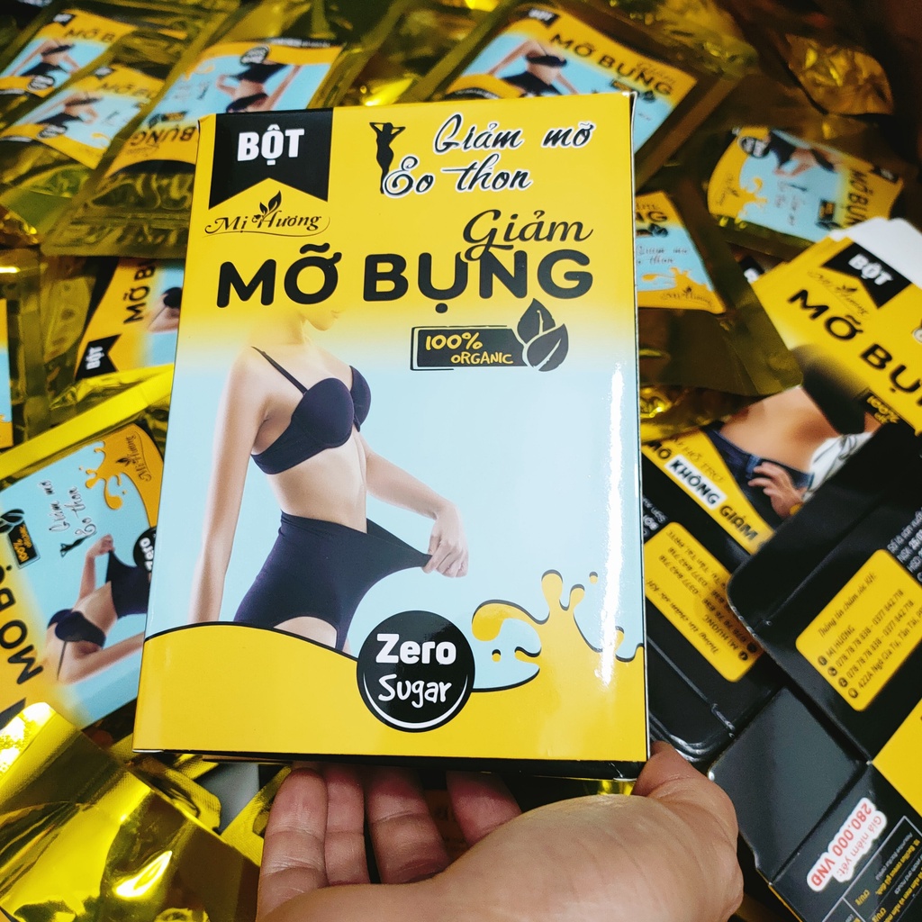 (Chính Hãng) Bột Giảm Mỡ Bụng Mị Hương, Giảm Cân Mị Hương
