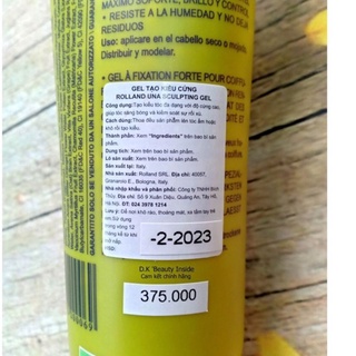 GEL TẠO KIỂU CỨNG CHO TÓC UNA ROLLAND SCULPTING 150ML