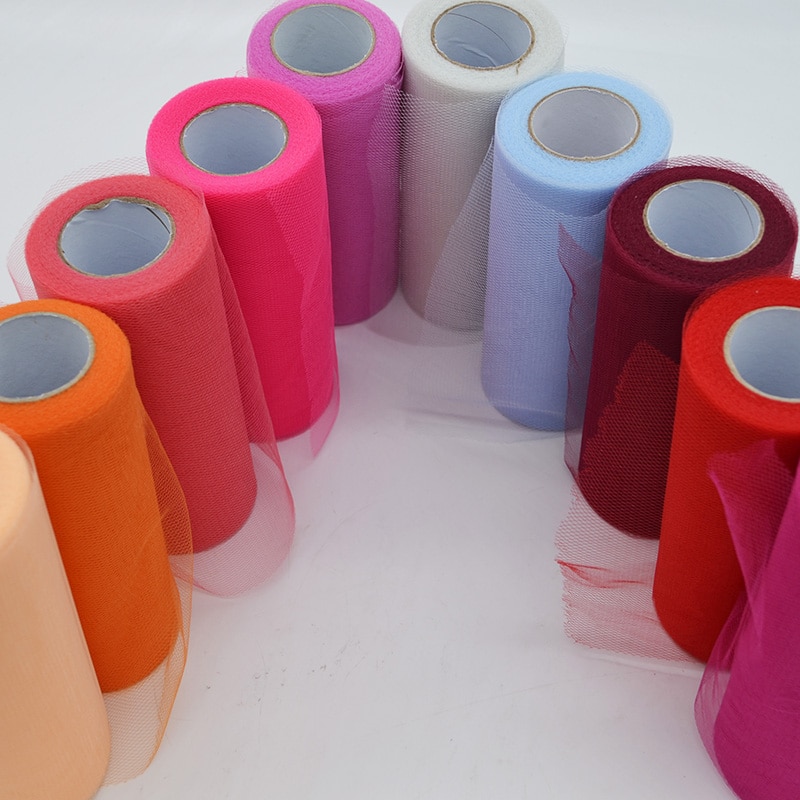 Cuộn Dây Ruy Băng Tutu 25Yard Trang Trí Tiệc Cưới