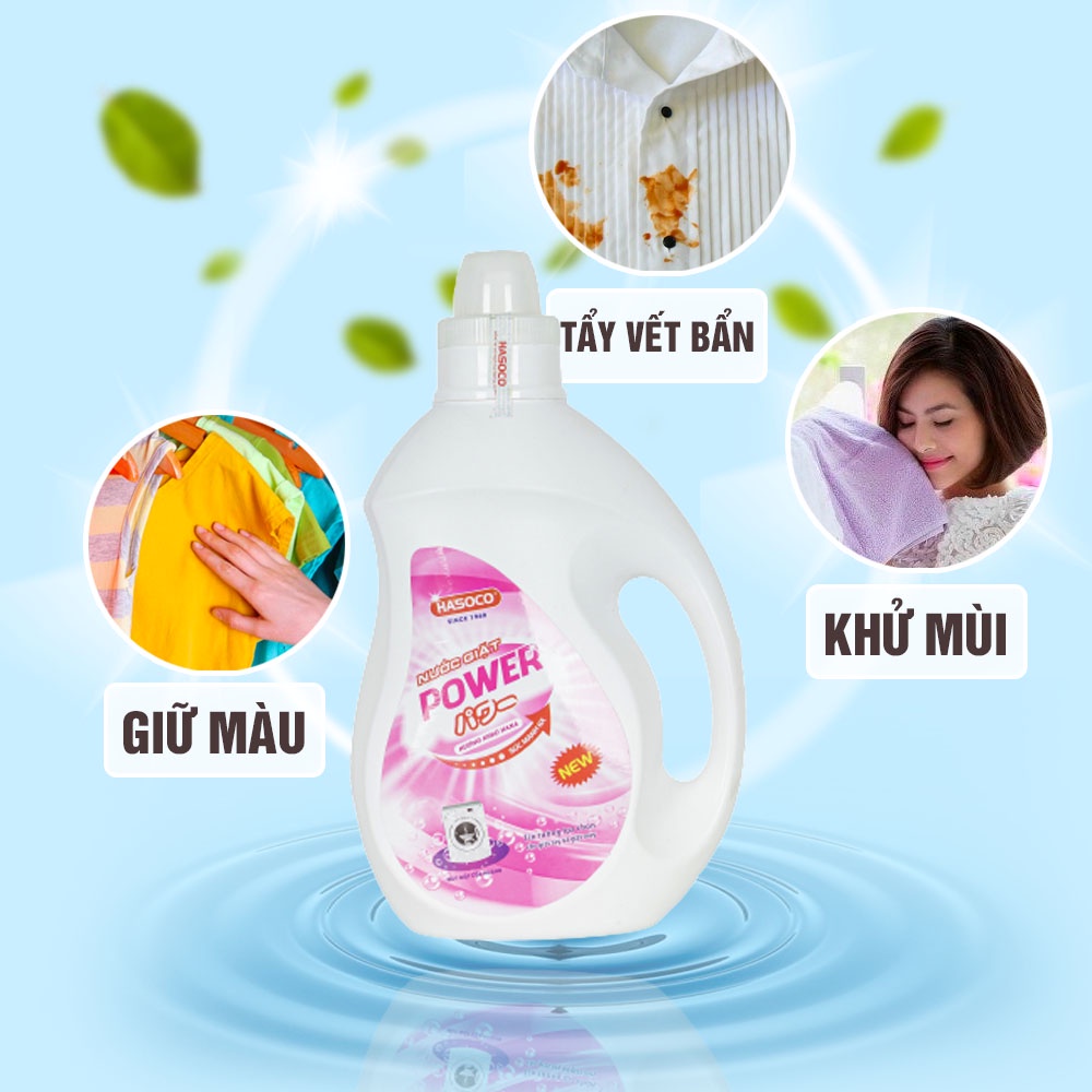 Nước Giặt Power Cửa Trước Hương Kiirohana 2,1kg