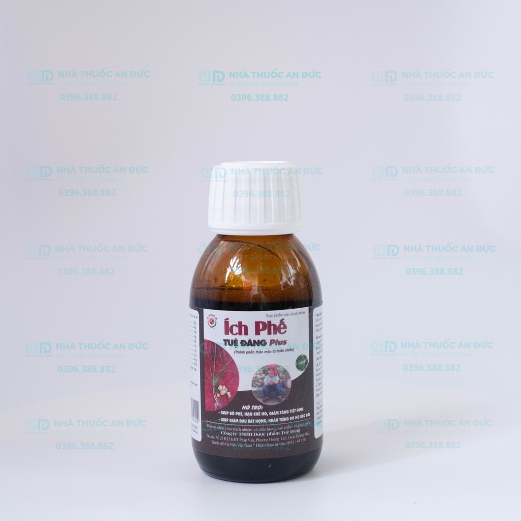 Siro Bổ Phế, Siro Ho Ích Phế Tuệ Đăng Plus - 80mL - Nhà thuốc An Đức