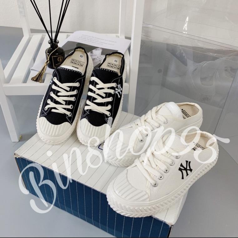 Giày sục nữ đế bằng, sục MLB các màu bản chuẩn full sz 35-40, êm chân dễ phối đồ hot nhất năm.