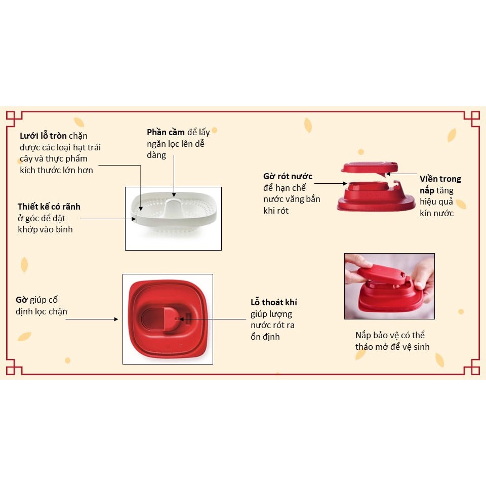 Bộ Sản Phẩm Memberkit Tasty Set Gen II Tupperware