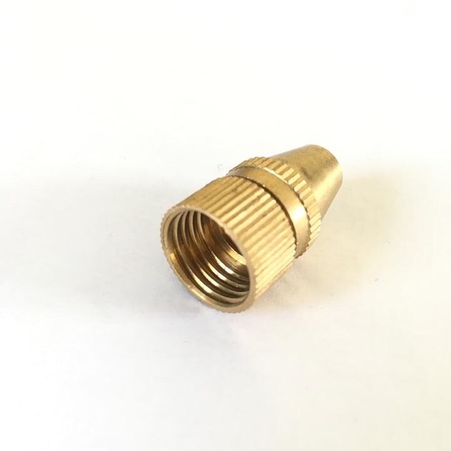 Đầu béc tưới cây bằng đồng ren trong 14mm dùng cho bình bơm, tưới phun sương