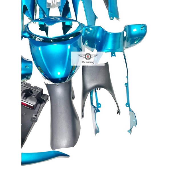 Dàn áo future 1 màu xanh dương ngọc - tặng team 3 lớp