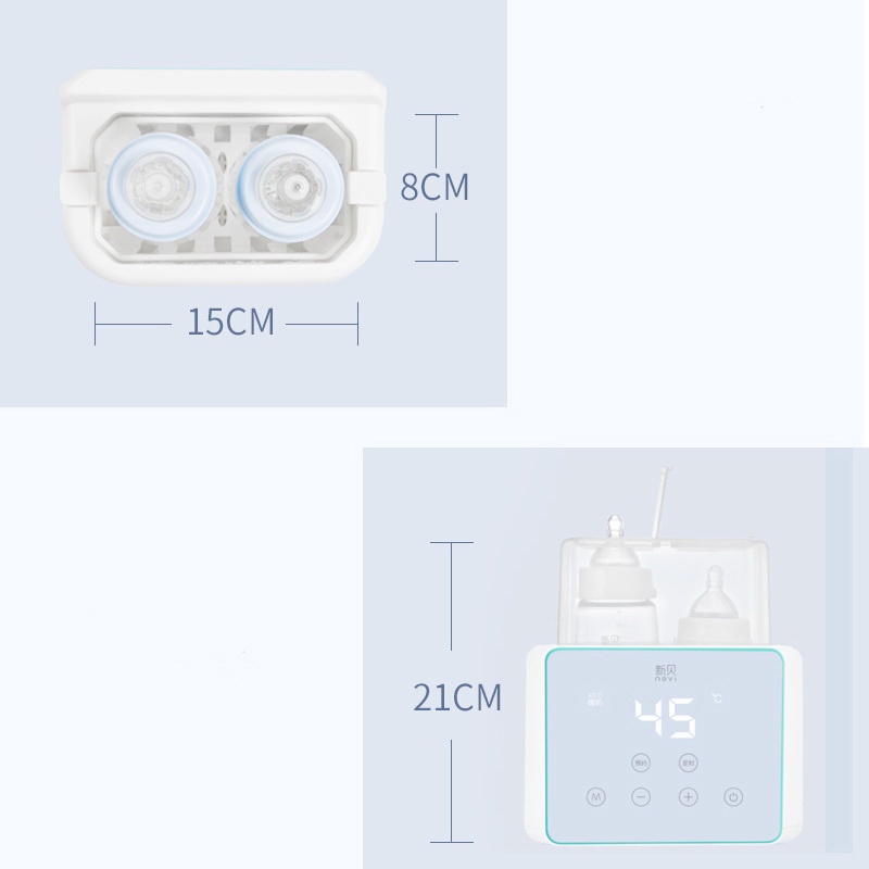 Máy Hâm Sữa Tiệt Trùng Dã Đông Đa Năng Nevi