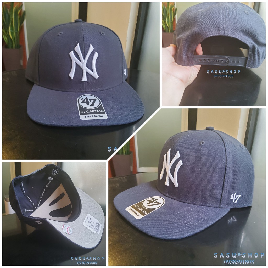 Nón NY Thời Trang Chính Hãng Mỹ New York YankeesUnisex85% Acrylic & 15% Wood