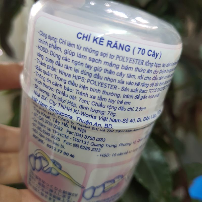 Tăm chỉ nha khoa Dr Polir - Đông Anh Pharmart