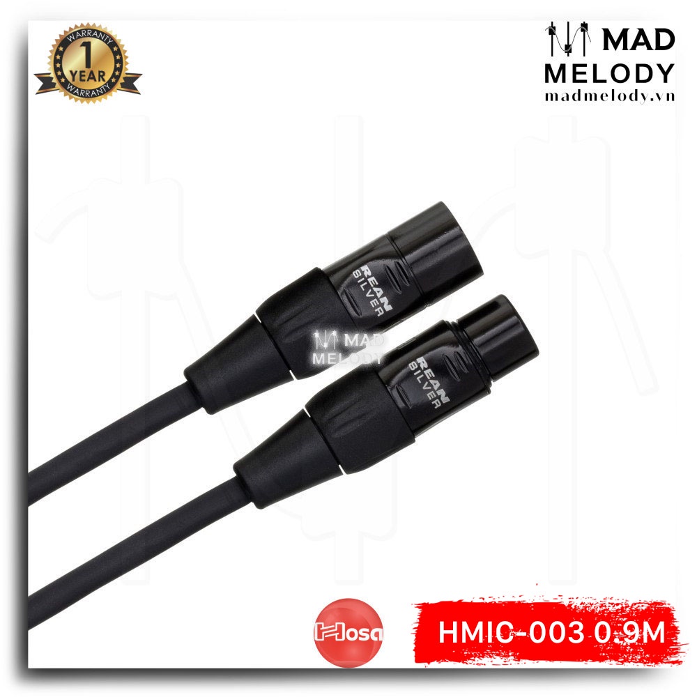 Hosa Pro Microphone Cable HMIC-003