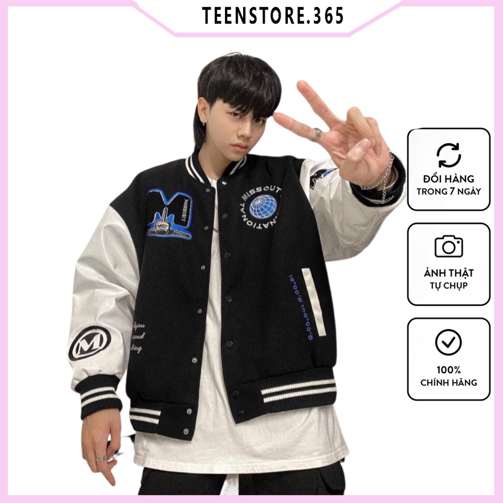 Áo bomber Máy Bay Phi Thuyền  áo Bomber unisex 2 lớp chất xịn  MÃ 684 -Teenstore.365