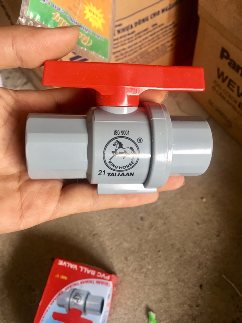 VAN KHÓA NƯỚC SIÊU NHẸ Phi 27, 21, 34