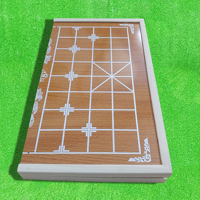 Bàn cờ tướng bằng gỗ thông có thể gấp gọn