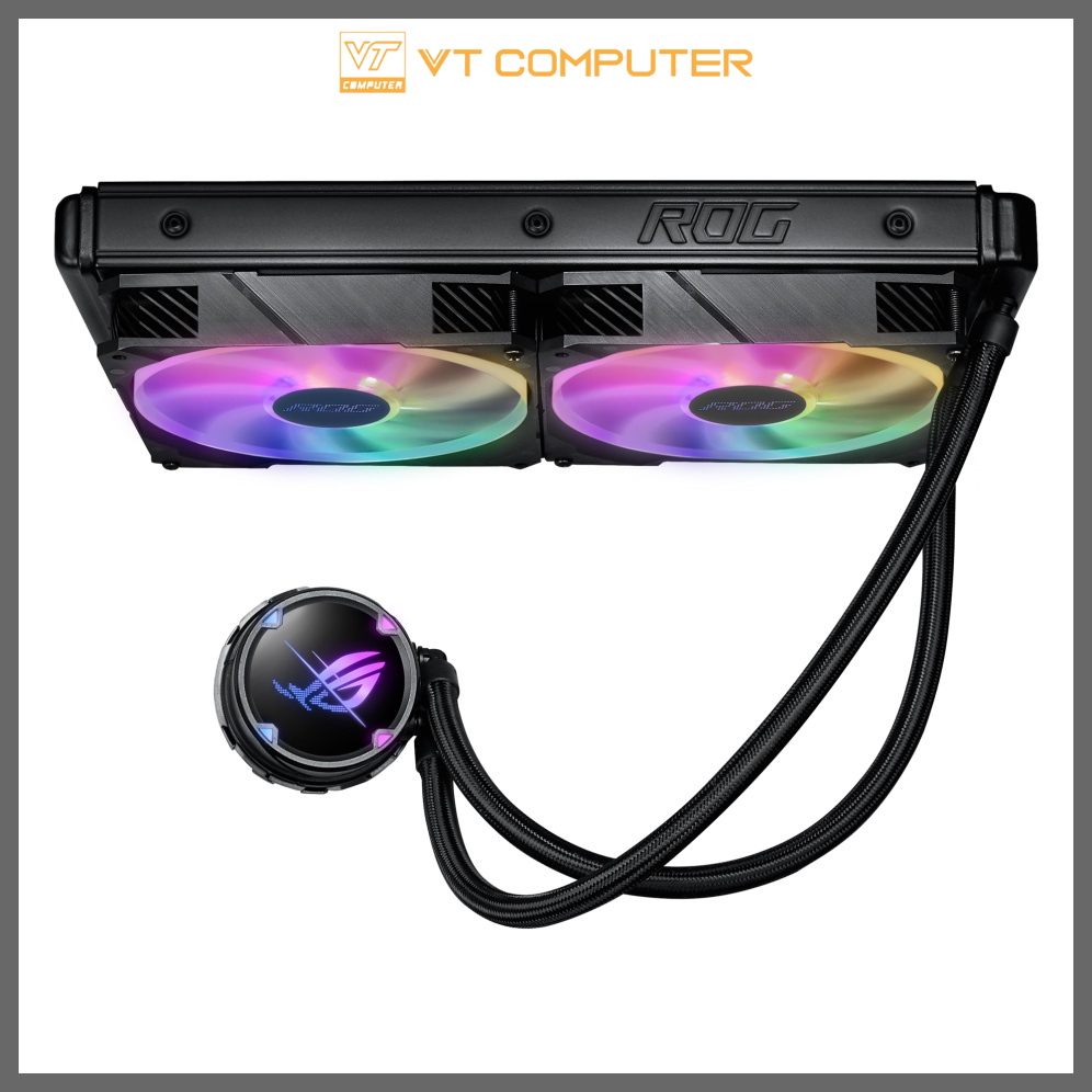 Tản Nhiệt Nước AIO / Asus Rog Strix / LC280 / 2Fan / ARGB