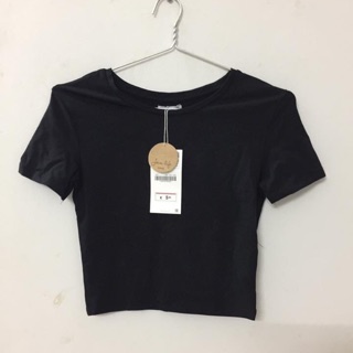 Crop top Zara Auth new tag sale 99k size S 47-52kg