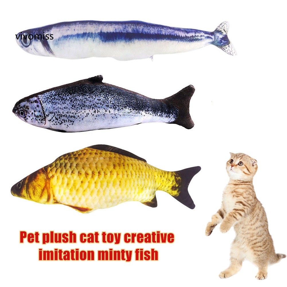 Cá Giả Đồ Chơi Cho Mèo Cưng